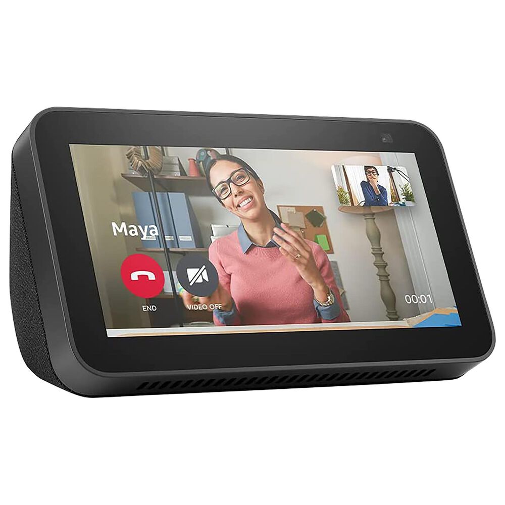 Amazon Echo Show 5 Smart Display with Alexa and 2 MP Camera in Charcoal (2nd Generation), , large