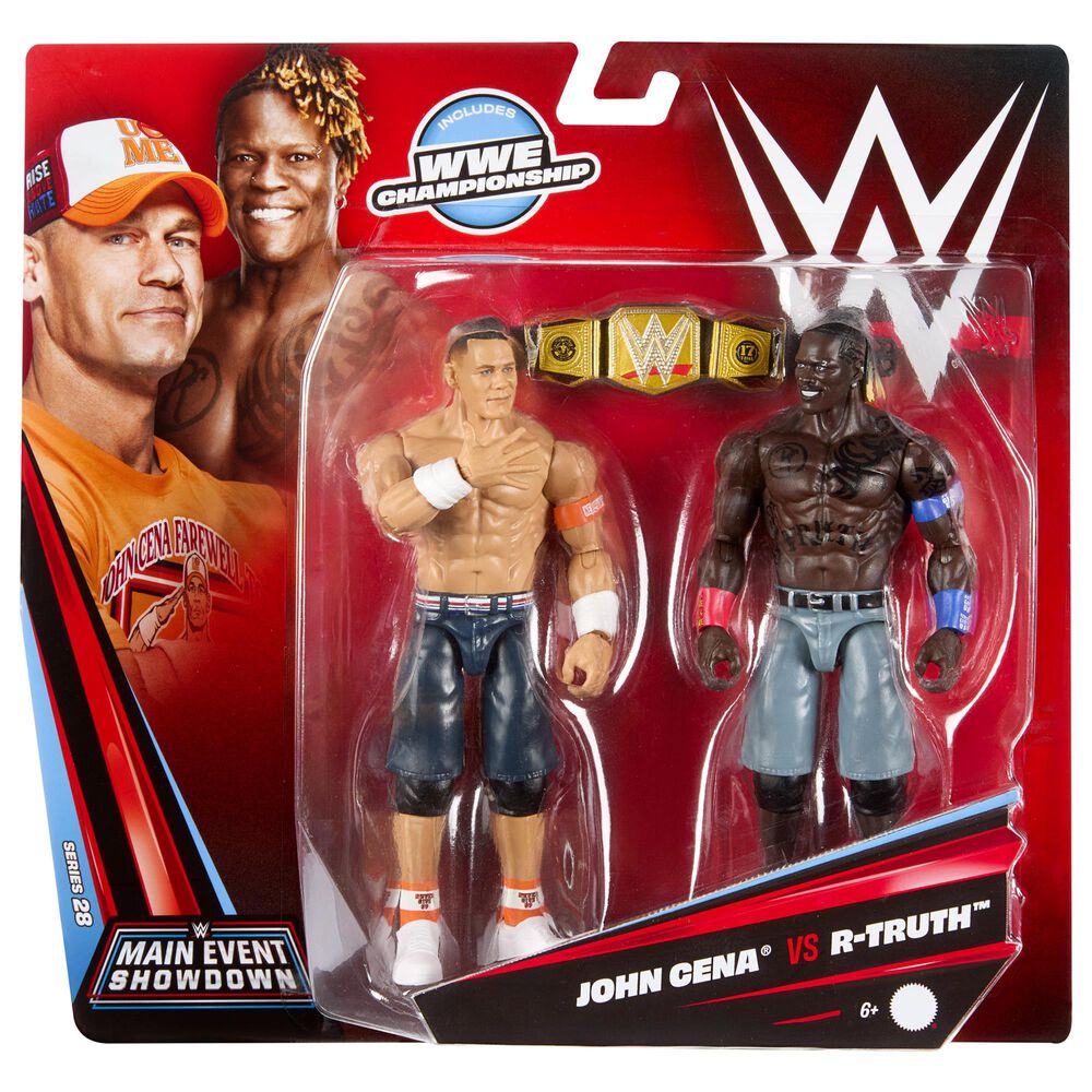 WWE 2-Pack Main Event Showdown John Cena and Ron Killings Action Figure, , large