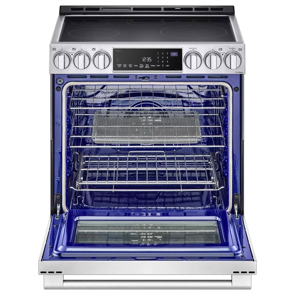 LG Studio 6.3 Cu. Ft. Slide-In Electric Induction Range in Stainless Steel, , large