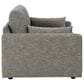 Ashley Dramatic Stationary Loveseat in Granite, , large