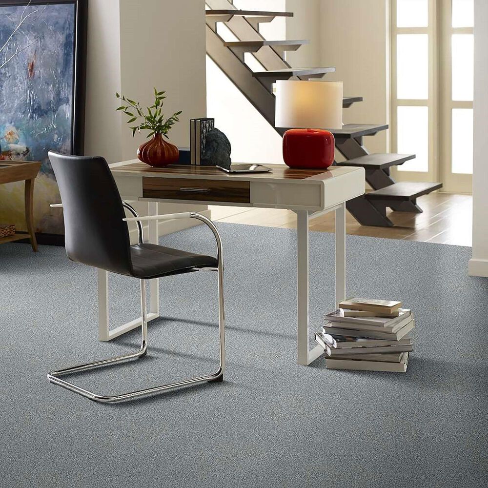 Shaw Find Your Comfort TT Blue Carpet in Cool Breeze, , large