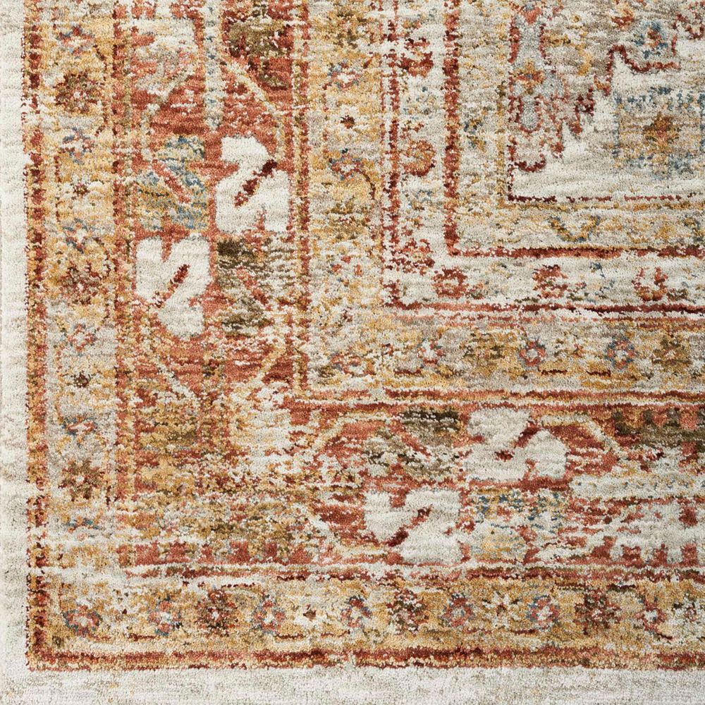 Nourison Sahar SHR01 2&#39;3&quot; x 10&#39;2&quot; Rust Runner, , large