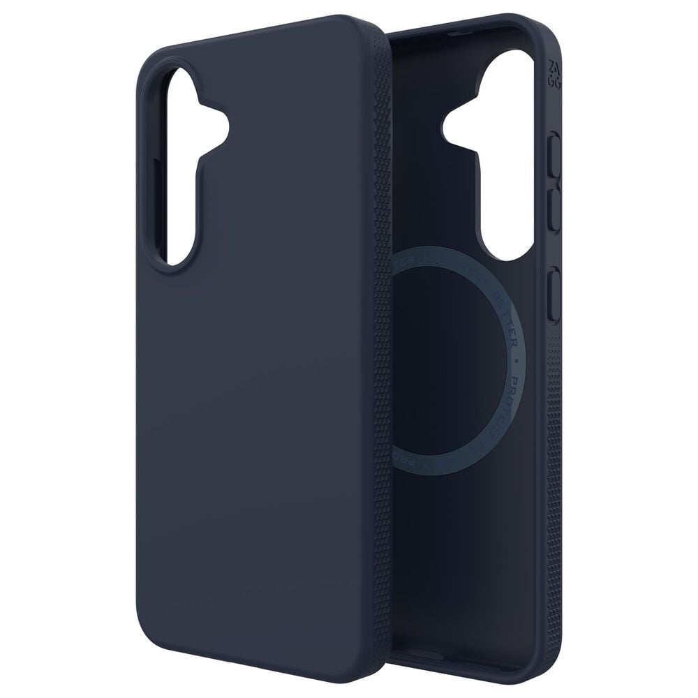Zagg Milan Snap Opaque Case for Samsung Galaxy S25 in Navy, , large