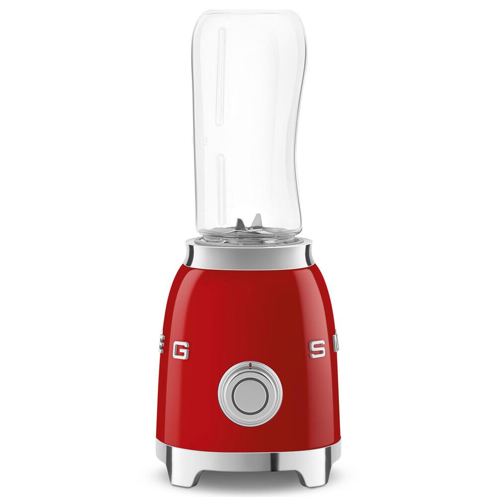 Smeg 2-Speed Personal Blender in Red and Chrome, , large