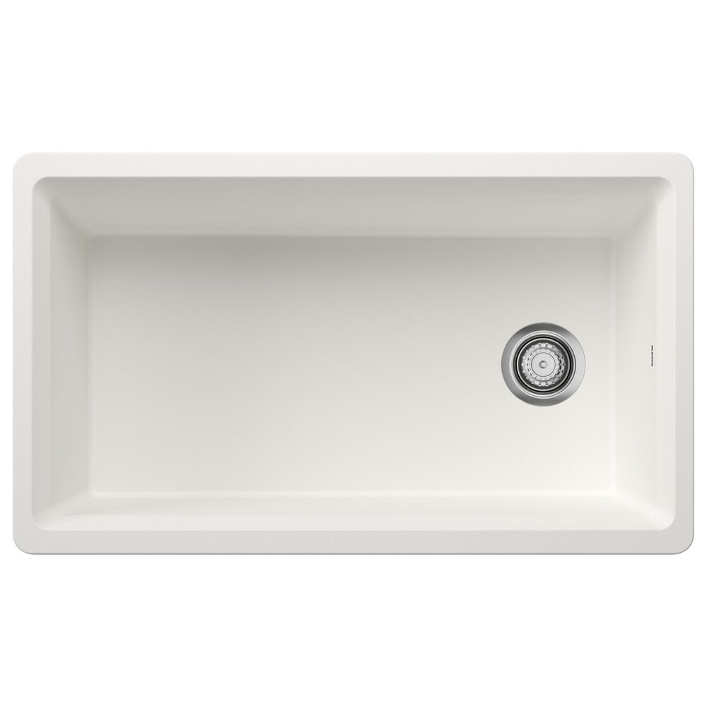 Blanco Inteos 33&quot; Undermount Single Bowl Kitchen Sink in White, , large