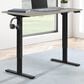 OSP Home Primo 48" Electric Sit and Stand Desk in Black and Light Gray, , large