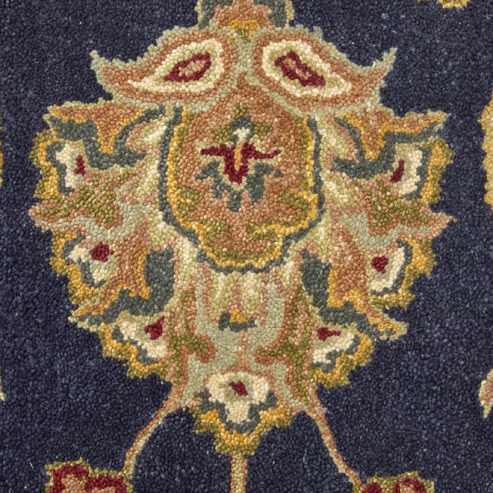 Feizy Rugs Wagner Navy and Beige 5&#39; x 8&#39; Area Rug, , large