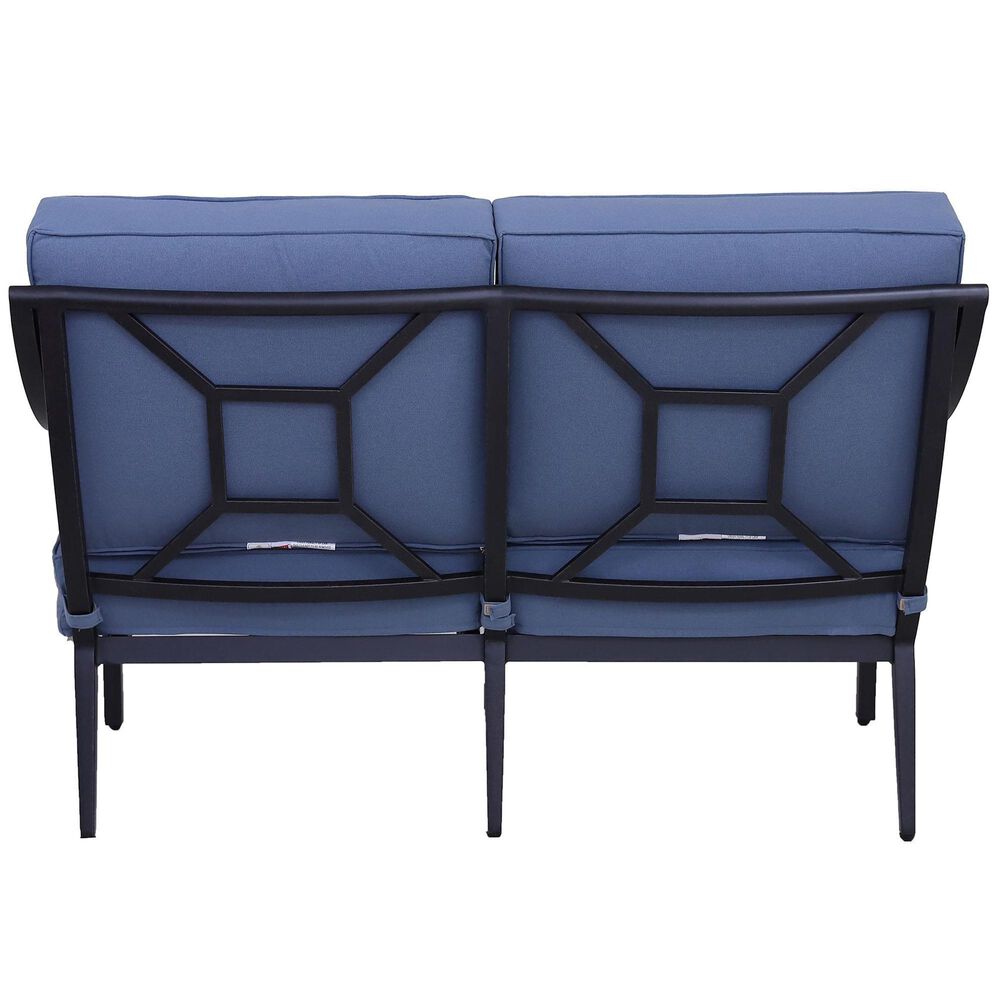 Gathercraft Charlotte Loveseat in Splendor Denim, , large