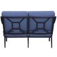 Gathercraft Charlotte Loveseat in Splendor Denim, , large