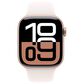 Apple Watch Series 10 GPS + Cellular 42mm Rose Gold Aluminum Case with Light Blush Sport Band - M/L, , large