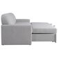 Lifestyle Solutions Willow Stationary Convertible Sofa in Light Gray, , large