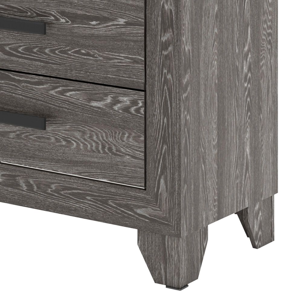 Ashley Sylveri 5-Drawer Chest in Gray, , large