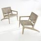 Bernhardt Atlas Outdoor Accent Chair in Sea Oat and Pampas, , large
