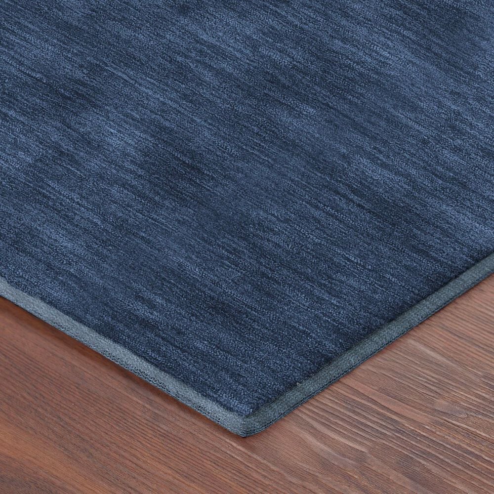 Dalyn Rug Company Soft Essentials Solid Navy 9' x 12' Area Rug, , large