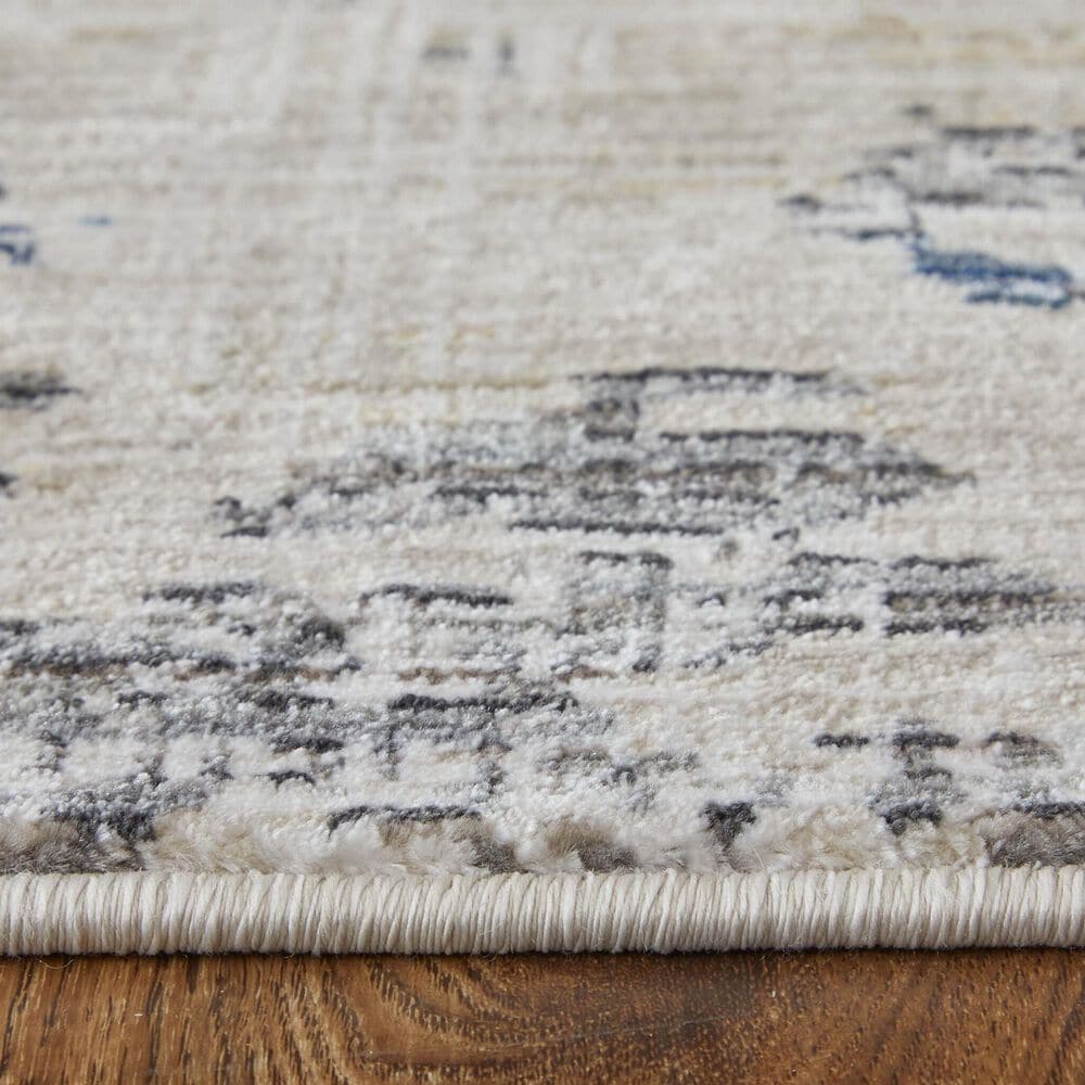 Feizy Sonora 5&#39; x 7&#39;6&quot; Ivory and Multicolor Area Rug, , large