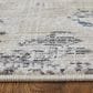 Feizy Sonora 5" x 7"6" Ivory and Multicolor Area Rug, , large