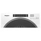 Whirlpool 5.0 Cu. Ft. Front Load Washer and 7.4 Cu. Ft. Gas Dryer Pair in White, , large