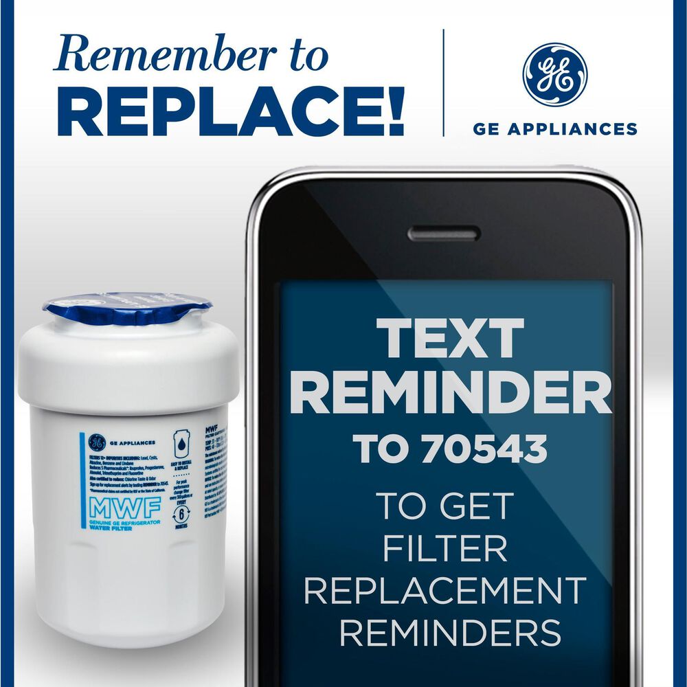 GE Appliances MWF Refrigerator Water Filter, , large