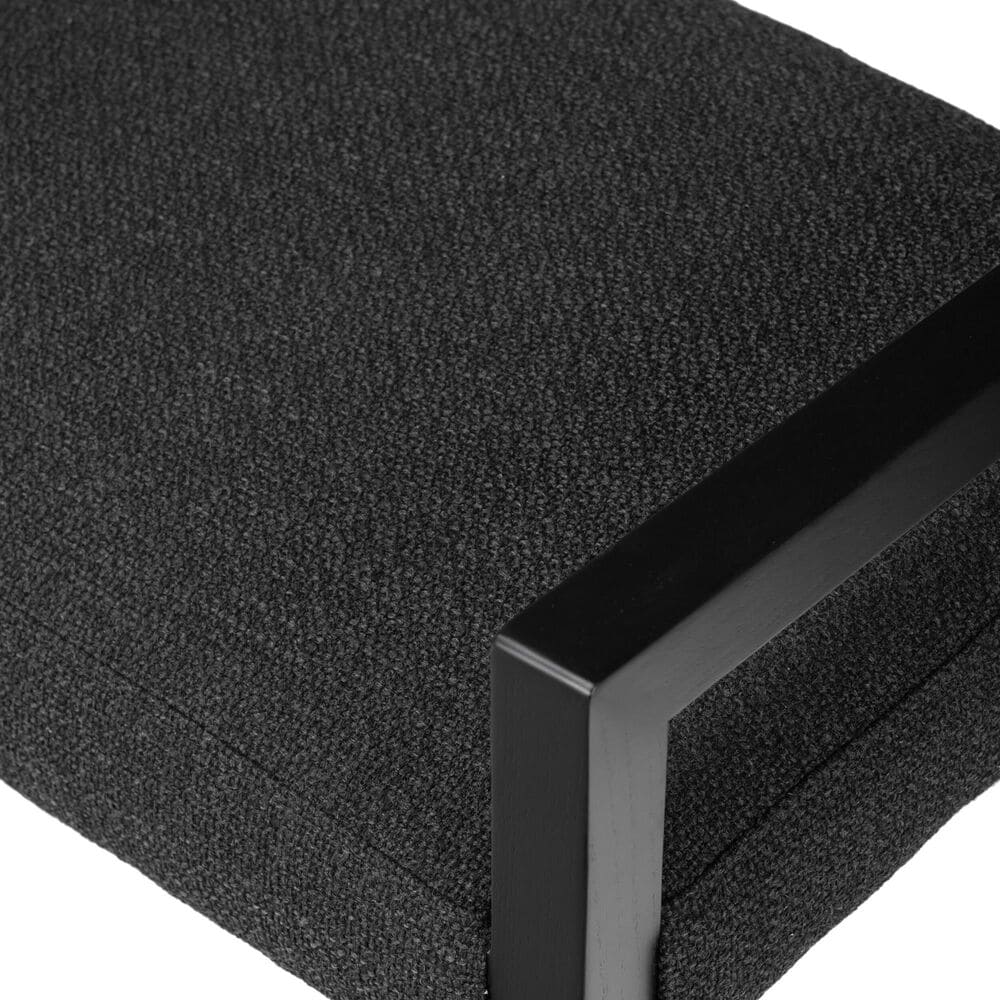 Four Hands Ferris Dining Arm Chair in Black Ash, , large