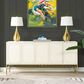 Jennifer Taylor Home Gemini Sideboard in White Lacquer and Gold, , large