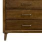 Mayberry Hill Malibu 5 Piece Full Bedroom Set in Walnut, , large