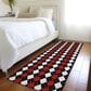Dalyn Rug Company Wonderland WN20 2"3" x 7"6" Black Indoor/Outdoor Runner, , large