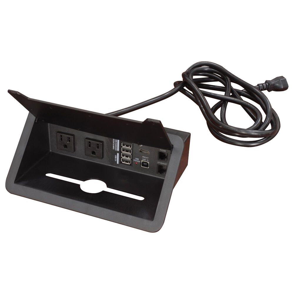 Regency Global Sourcing Array 96" Conference Table in White and Noble Oak, , large