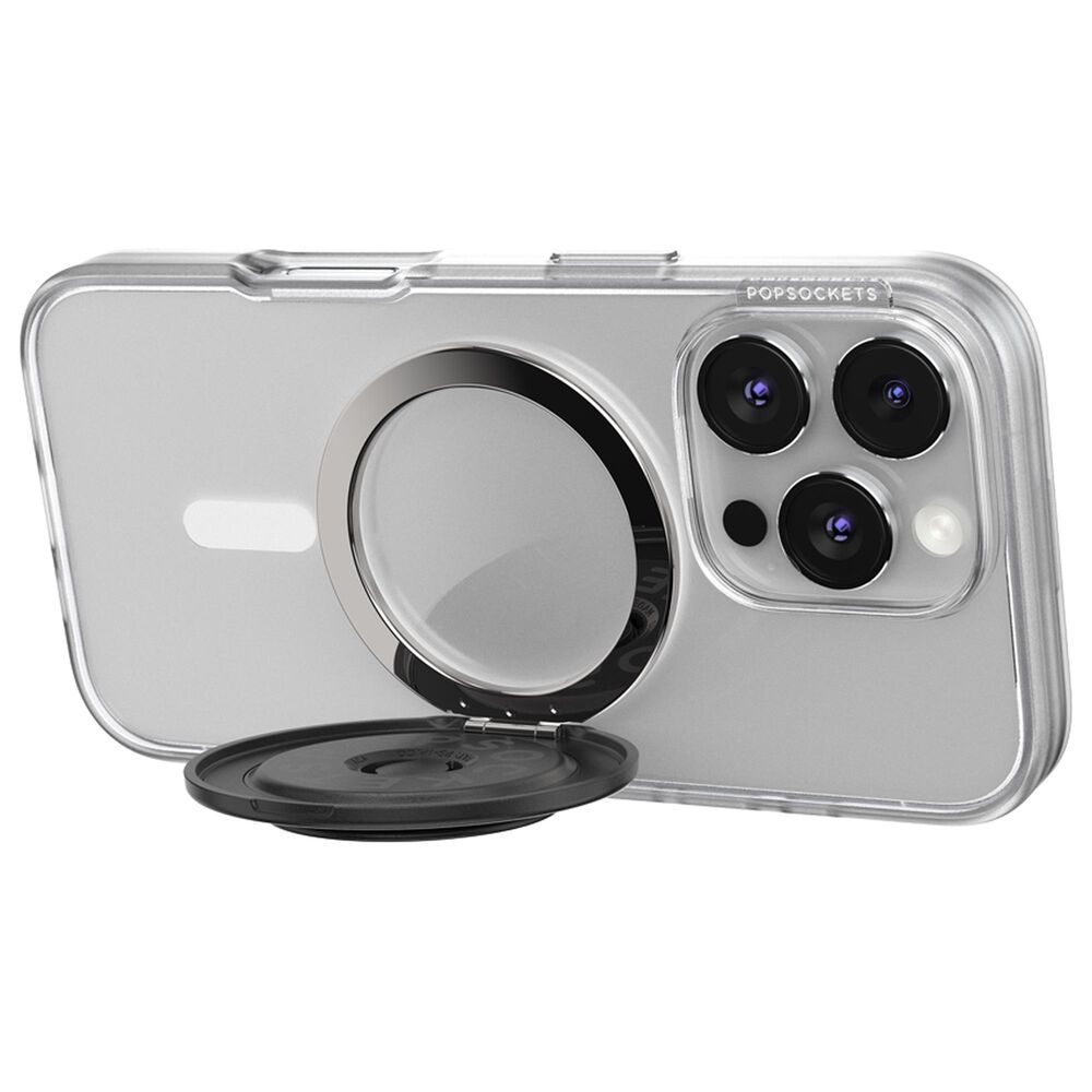 PopSockets MagSafe Circle Kick-Out Grip and Stand in Black, , large