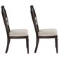 Ashley Lavinton Dining Chair Set of 2 in Tan and Brown, , large