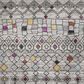 Safavieh Adirondack ADR204F 2"6" x 8" Light Grey and Fuchsia Runner, , large