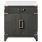 Lexora Home Laurel 30" Single Bathroom Vanity in Black Oak with White Quartz Top and Rectangular Sink, , large