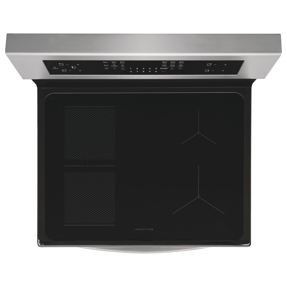 Frigidaire Gallery 2-Piece Kitchen Package with 5.3 Cu. Ft. Freestanding Induction Range and 30" Over-The-Range Microwave in Stainless Steel, , large