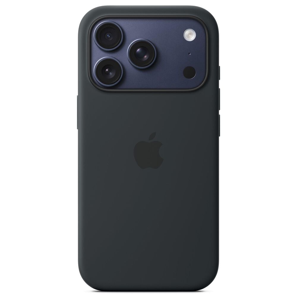 Apple Silicone Case with MagSafe in iPhone 17 Pro in Black, , large