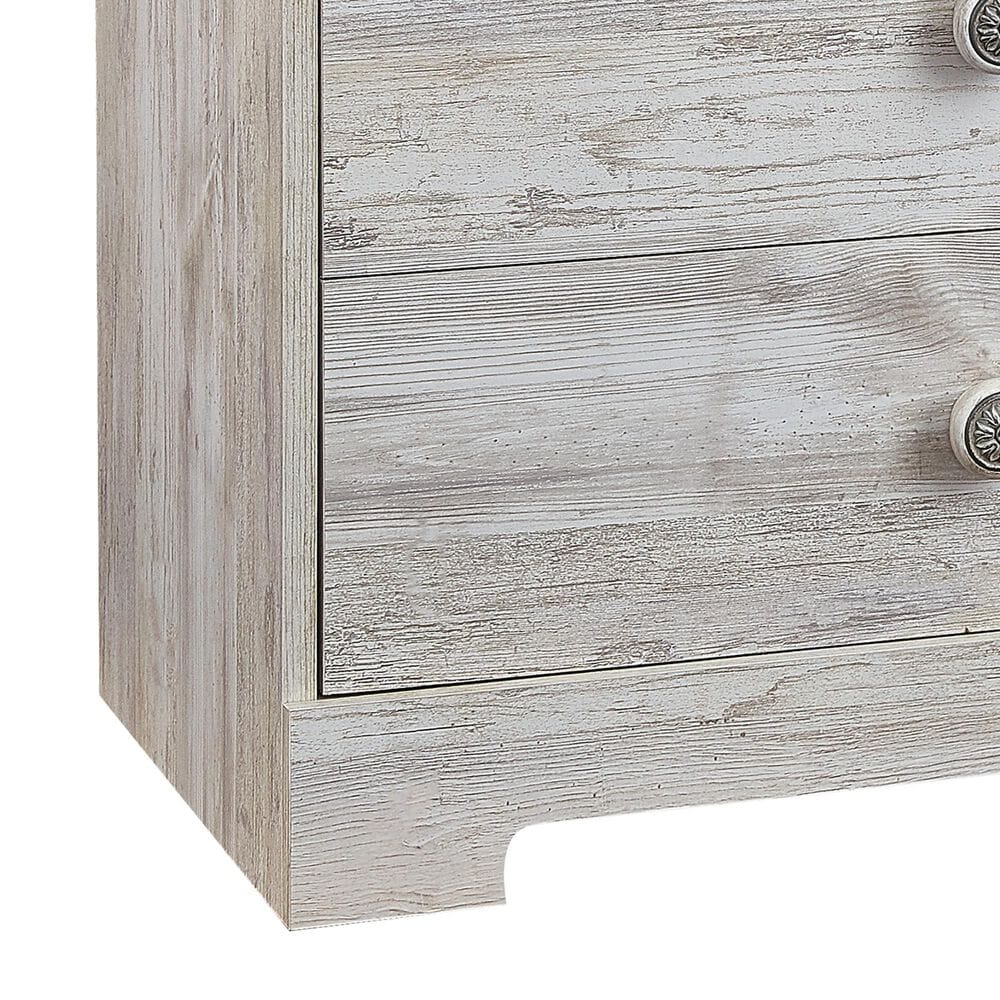 Ashley Paxberry 59&quot; 6-Drawer Dresser in Whitewash, , large