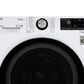LG 2.4 Cu.Ft. Smart Wi-fi Enabled Compact Front Load All-In-One Washer and Dryer Combo in White, , large