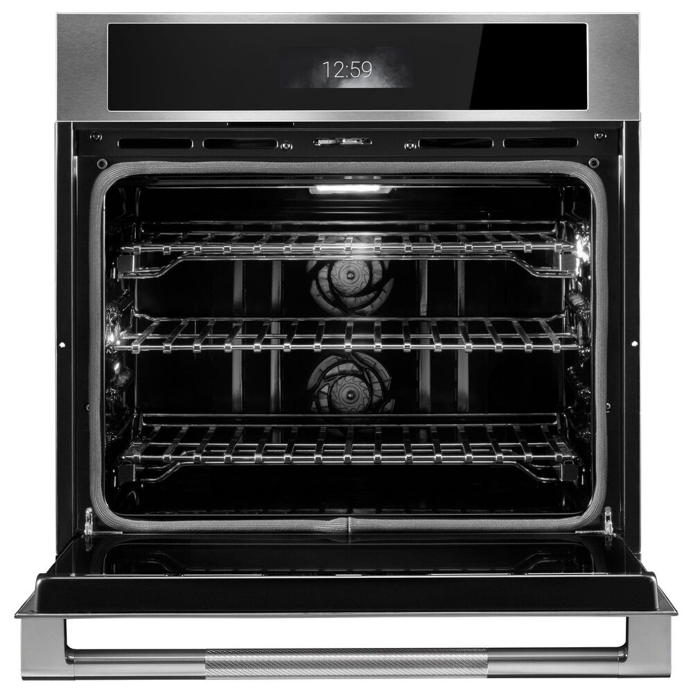 JennAir Rise 30" Smart Single Wall Oven with Three Racks and V2 Vertical Dual-Fan in Stainless Steel, , large