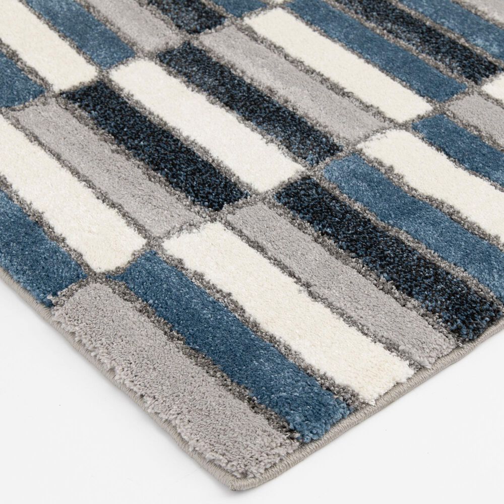 Central Oriental Trisha Yearwood Relax Vigo Buff and Dusk 5&#39;3&quot; x 7&#39;7&quot; Area Rug, , large