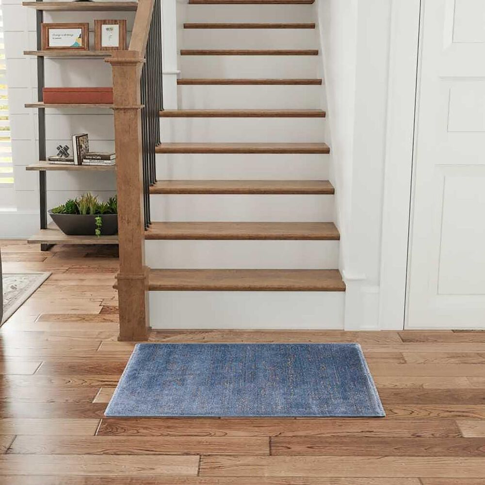 Nourison Luxurious 2&#39; x 3&#39; Blue Area Rug, , large