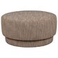 Huntington House 36" Mushroom Ottoman in Textured Neutral, , large