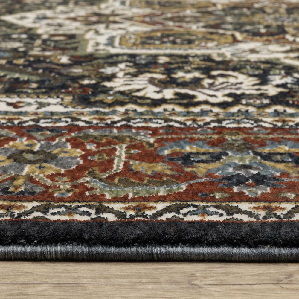 Oriental Weavers Vivian VI06C 7&#39;10&quot; x 10&#39;10&quot; Blue Area Rug, , large