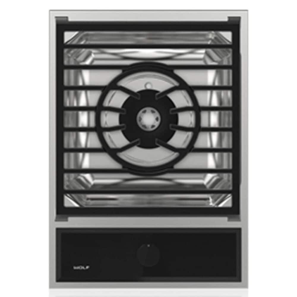 Wolf 15" Transitional Multifunction Module in Stainless Steel, , large