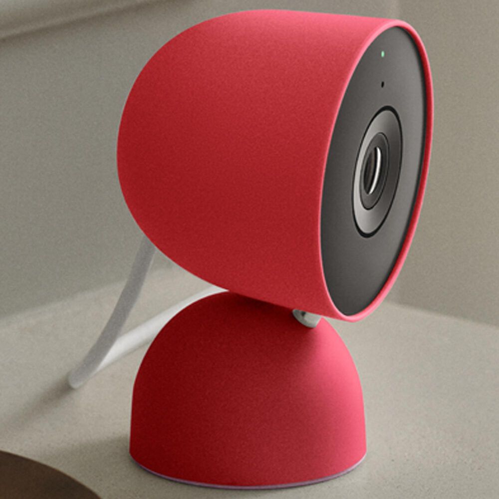 Google Nest Indoor Smart Security Camera in Berry (3rd Gen), , large