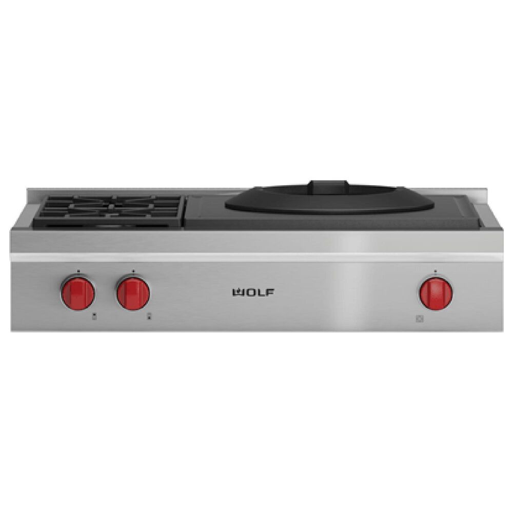 Wolf Appliances 36" Liquid Propane Gas Sealed Burner Rangetop in Stainless Steel, , large