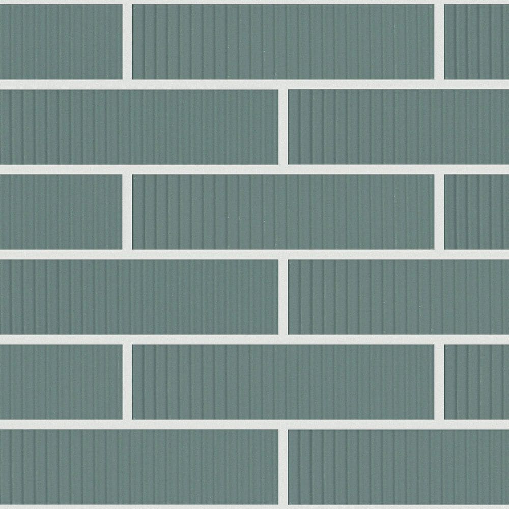 Shaw Embrace Mist 2" x 8" Glass Subway Tile, , large