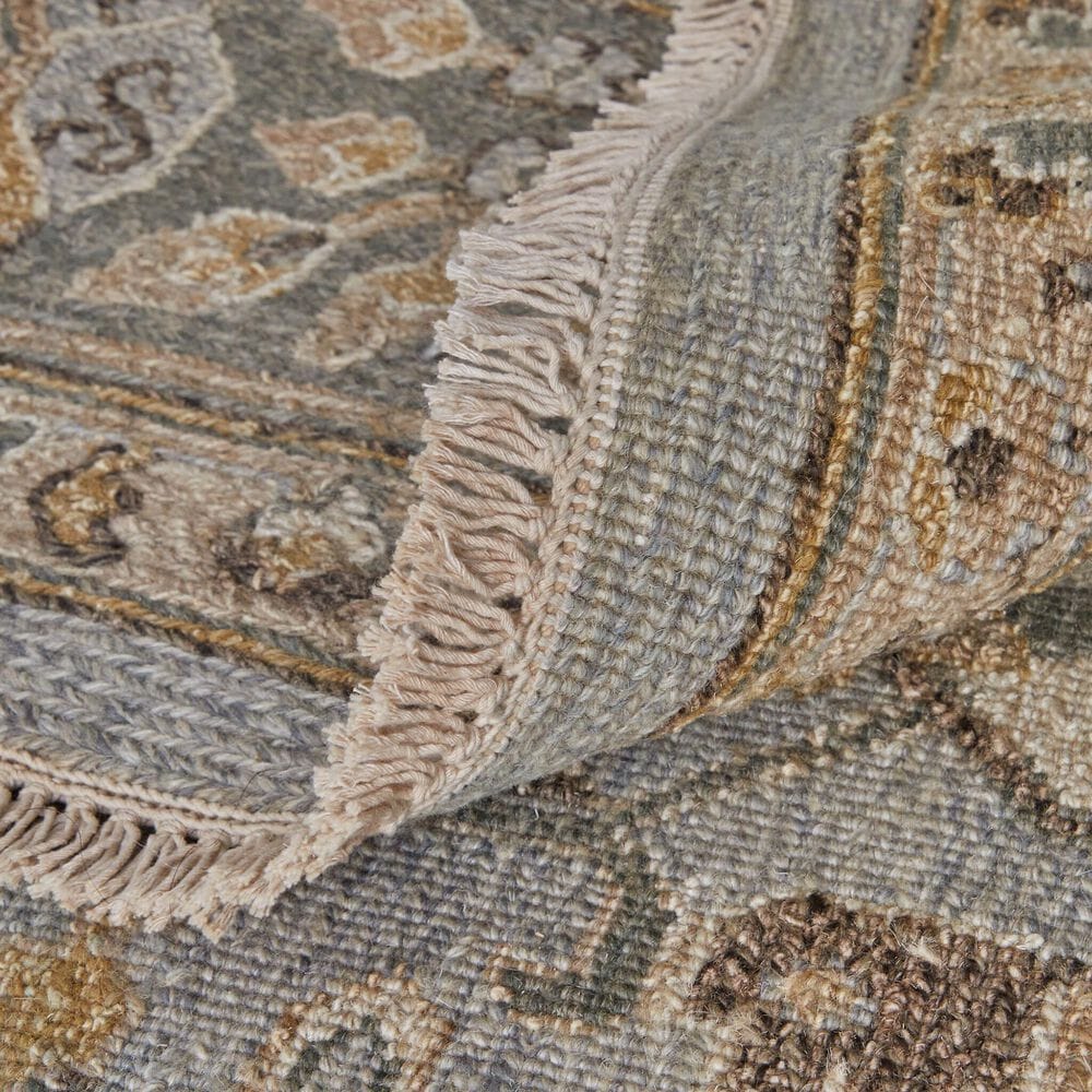 Feizy Corbitt 2&#39; x 3&#39; Blue and Gold Area Rug, , large