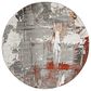 Amer Rugs Alpine 7"10" Round Rust Area Rug, , large