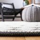 Safavieh Natura NAT481A 4" x 6" Ivory and Black Area Rug, , large