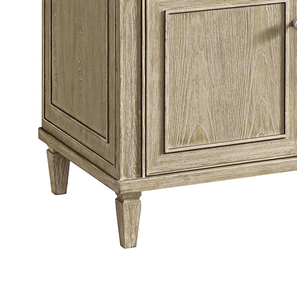 James Martin Vanities Lorelai 60&quot; Double Vanity in Whitewashed Oak with 3 cm Carrara White Marble Top, , large