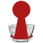 SMEG 50"s Retro Style Kitchen Scale in Red and Chrome, , large