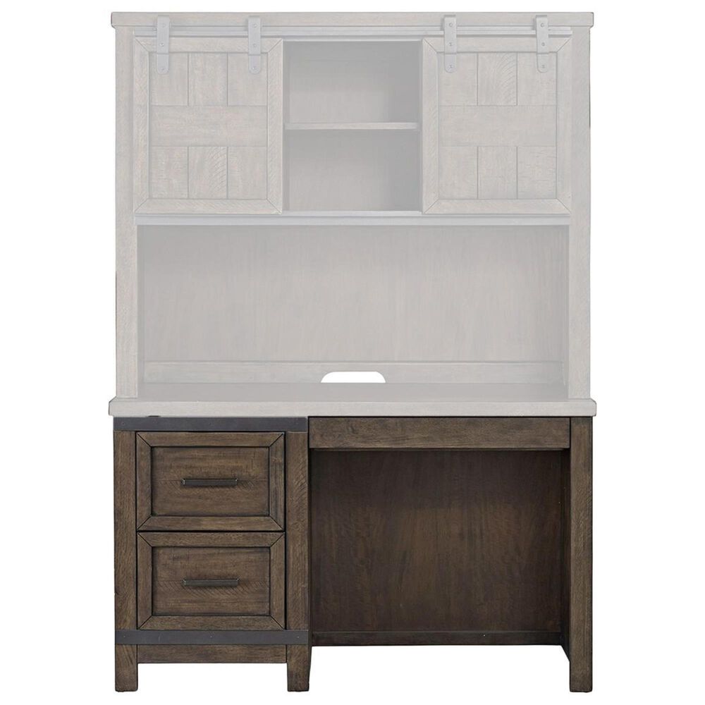 Belle Furnishings Thornwood Hills Student Desk in Rock Beaten Gray, , large